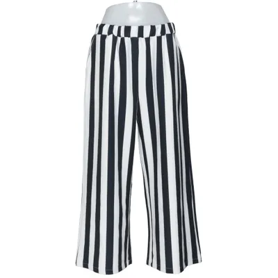 Palazzobyxor (Svart, Vit) från Dr. Denim Elastan, Polyester