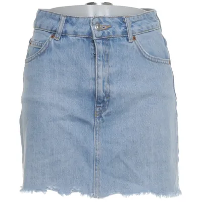 Jeansnederdel (MOTO) fra Topshop Moto Bomuld