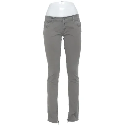 Jeans (Grå) fra Please Vintage Glam Bomuld, Elastan