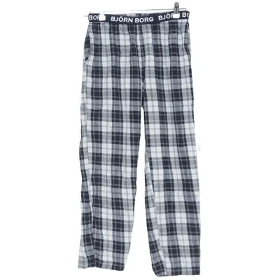Pantalon de pyjama (Noir, Blanc, Beige) de Björn Borg Coton