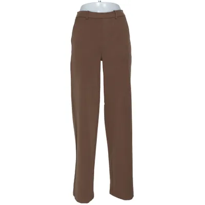 Palazzo broek (Bruin) van Object Polyester