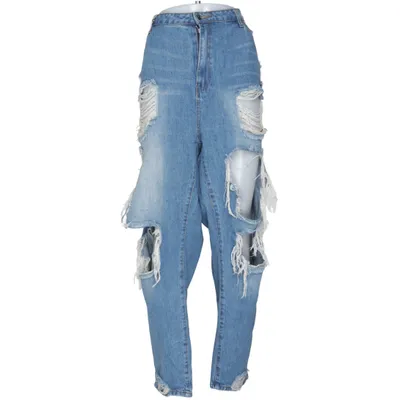 Jeans (Blue) from Missguided Plus Cotton