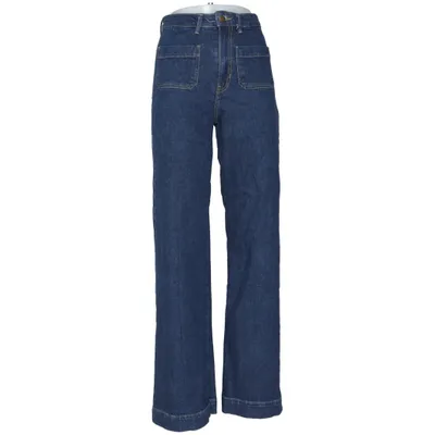 Jeans (Blå) fra Lindex Bomuld, Elastan