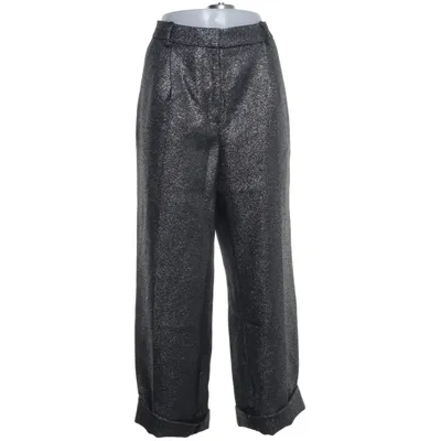 Hose (Silber, Grau) von H&M Modern Classic Polyester, Wolle