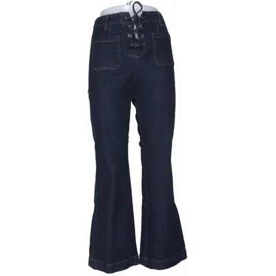 Jeans (Blå) fra H&M Bomuld, Elastan