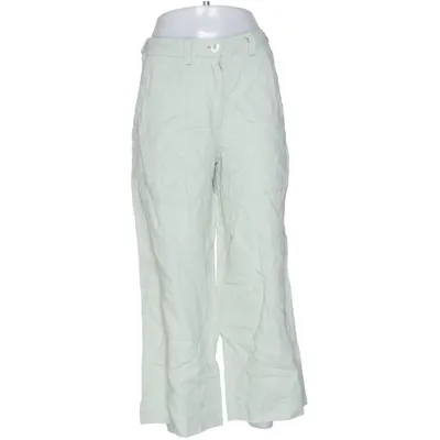 Pantalon patte d'éléphant (Vert) de Silk Road Lin
