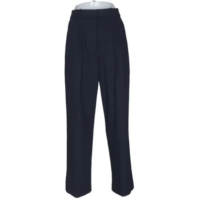 Suit pants (Blue) from Uniqlo Elastane, Recycled polyester, Viscose
