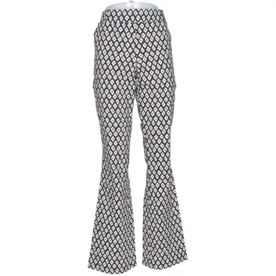 Broek (Zwart, Wit, Bruin) van Helena Hart Elastaan, Polyamide, Viscose