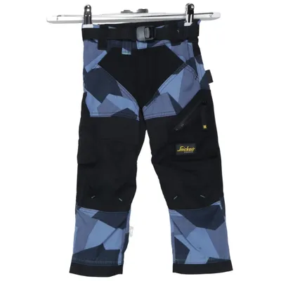 Werkbroek (Blauw, Zwart, Meerkleurig) van Snickers Workwear Katoen, Elastaan, Polyamide, Polyester