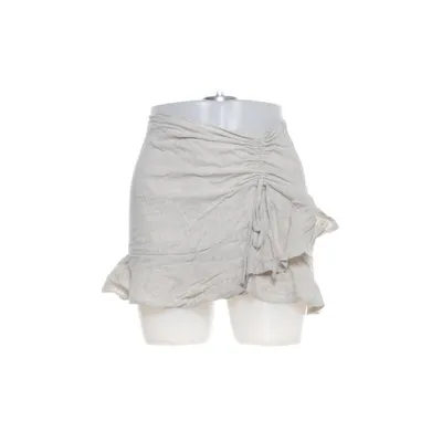 Skort (Beige) van Stradivarius Linnen, Viscose