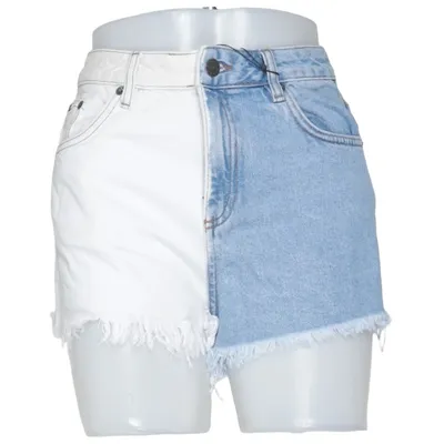 Denim shorts (Vintage Crop) van Subdued Katoen
