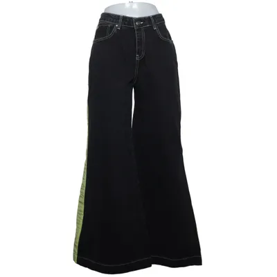 Jeans (Black, Green) from The Ragged Priest Cotton