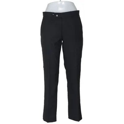 Stoffhose (Schwarz) von Genius Polyester, Wolle