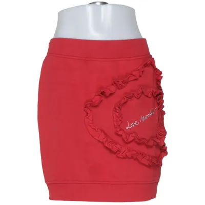 Jupe (Rouge) de Love Moschino Coton, Polyester