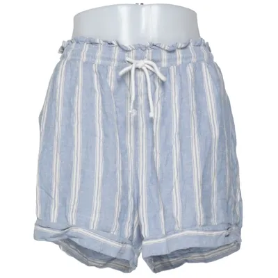 Short (Bleu, Blanc) de Essentials by Tchibo Lin, Viscose