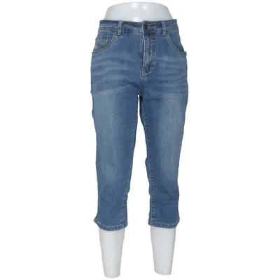 Trekvart bukser (Blå) fra Desire Bomuld, Elastan, Polyester