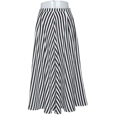 Maxi skirt (Black, White) from Fisherfield Polyester