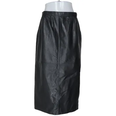 Leren rok (Zwart) van Jofama Trend Leer