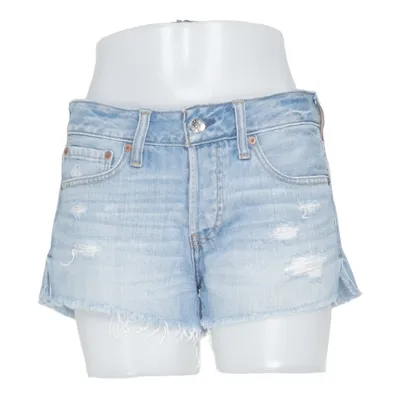 Jeansshorts (Blå) från Abercrombie & Fitch Bomull