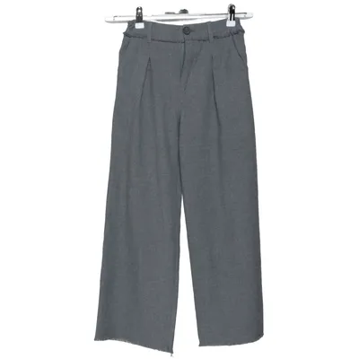 Suit pants (Gray) from Zara Elastane, Polyester, Viscose