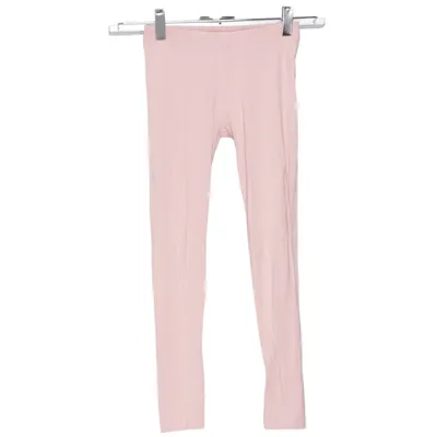Legging (Rose) de Basic You Élasthane, Coton biologique