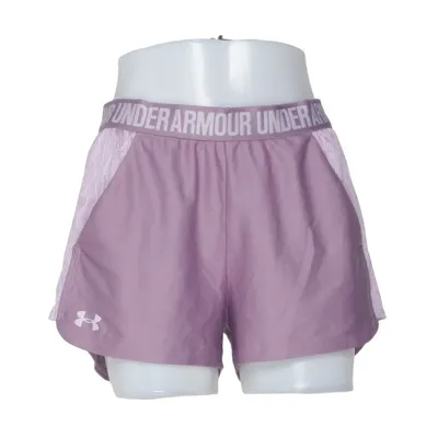 Short de sport (Violet) de Under Armour Polyester