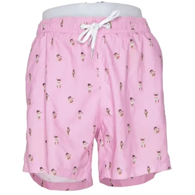 Swim shorts (Pink, Multicolored) from Benson Polyester