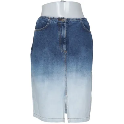 Denim skirt (Blue, White) from Bay Cotton