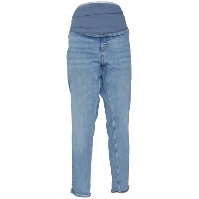 Maternity jeans (Blue) from H&M Mama Cotton, Elastane