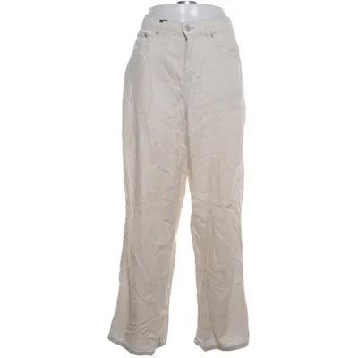 Byxor (Beige) från Weekday Bomull, Linne