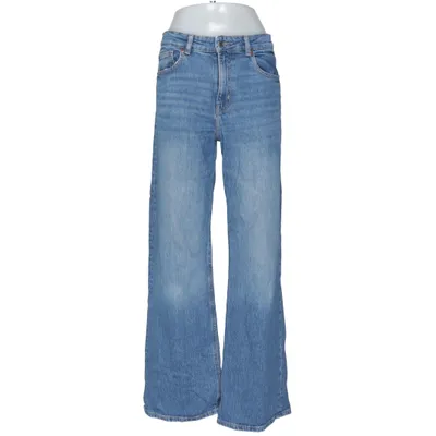 Spijkerbroek (Blauw) van H&M Katoen, Elastaan