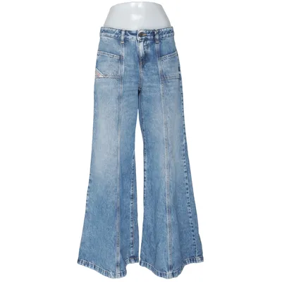 Spijkerbroek (Blauw) van Diesel Katoen, Lyocell