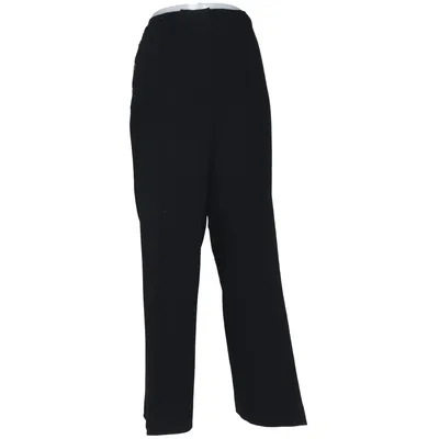 Pantalon patte d'éléphant (Noir) de Un Jour Ailleurs Polyester