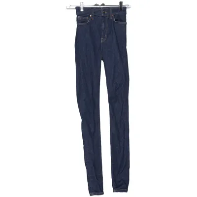 Jean (Bleu) de Never Denim Coton, Élasthane, Polyester