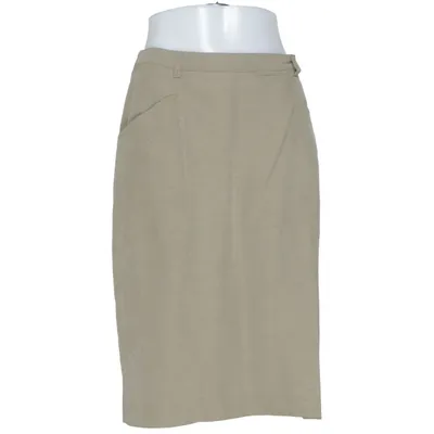 Skirt (Beige) from Cappuccini by Desam Nylon, Polyester