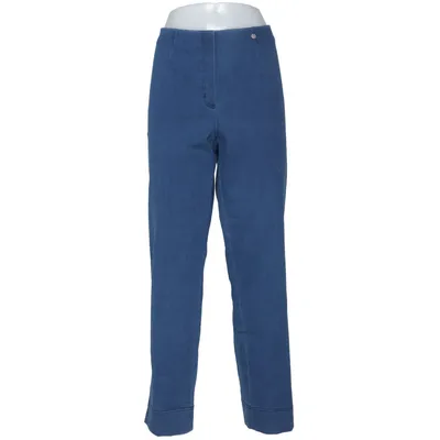 Pants (Blue) from Robell Cotton, Elastane, Polyester