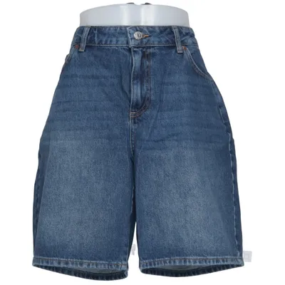 Jeansshorts (Mid Waist Wide Denim Shorts) från NA-KD Bomull