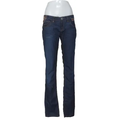Spijkerbroek (Blauw) van Evisu Katoen, Polyester