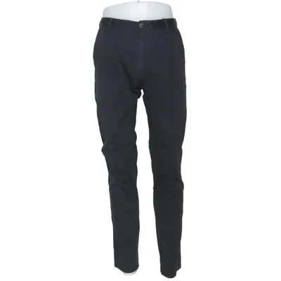 Chinos (Black) from Riley Cotton, Elastane