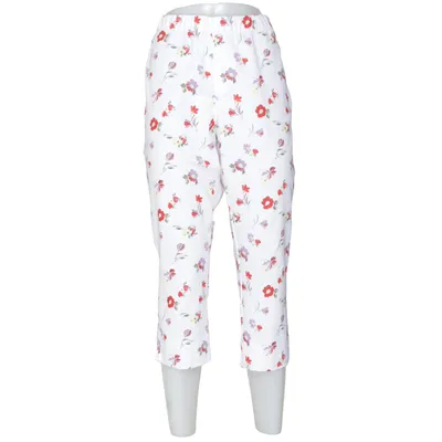Broek (Wit, Meerkleurig) van MyWear Woman Katoen, Elastaan, Polyester