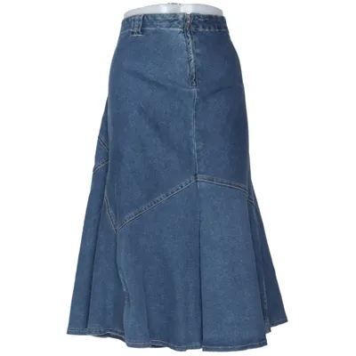 Jupe en jean (Bleu) de Laura Kent Coton, Élasthane