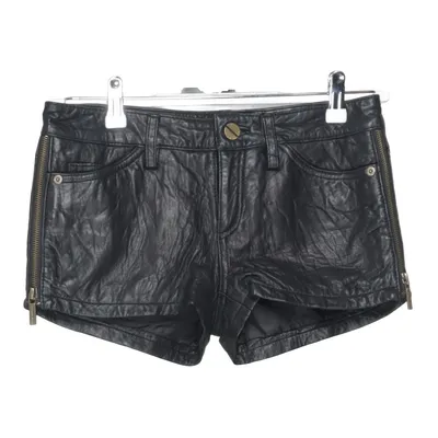 Leren shorts (Zwart) van Michael Kors Leer, Polyester