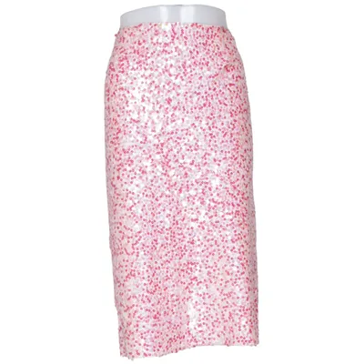 Kjol (Rosa, Flerfärgad) från Warehouse Polyester, Silke