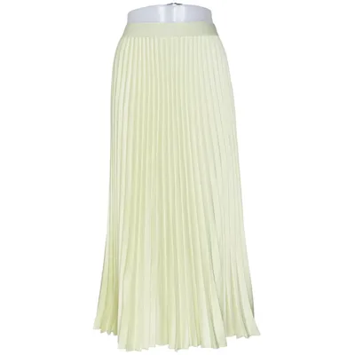 Jupe longue (Jaune) de H&M Modern Classic Polyester