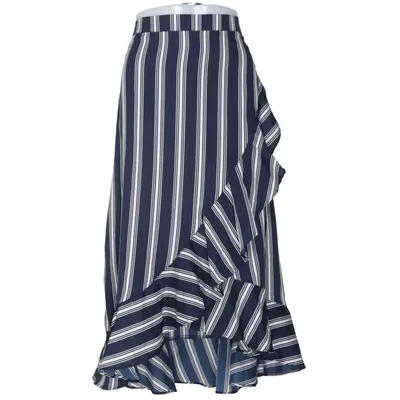 Kjol (Blå, Vit) från Seaside Polyester