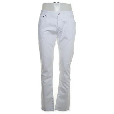 Jean (Blanc) de Jacob Cohen Coton, Élasthane, Polyester