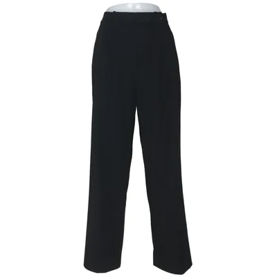 Palazzo broek (Zwart) van Uniqlo Elastaan, Polyester, Viscose