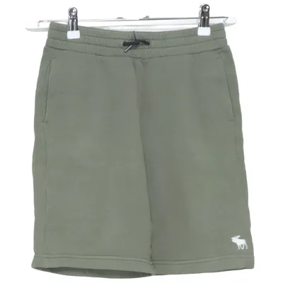 Short de jogging (Vert) de Abercrombie & Fitch Coton, Polyester