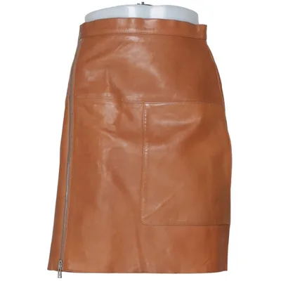 Läderkjol (Brun) från Belstaff Acetat, Skinn, Polyester