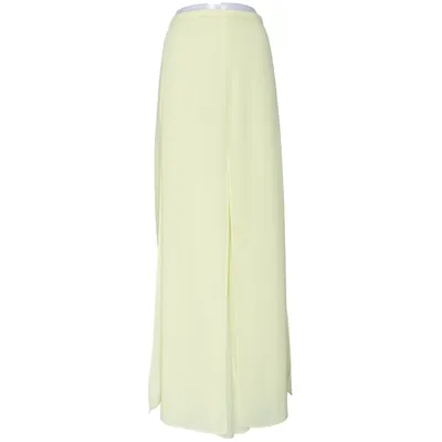 Pantalon patte d'éléphant (Jaune) de Tia Polyester